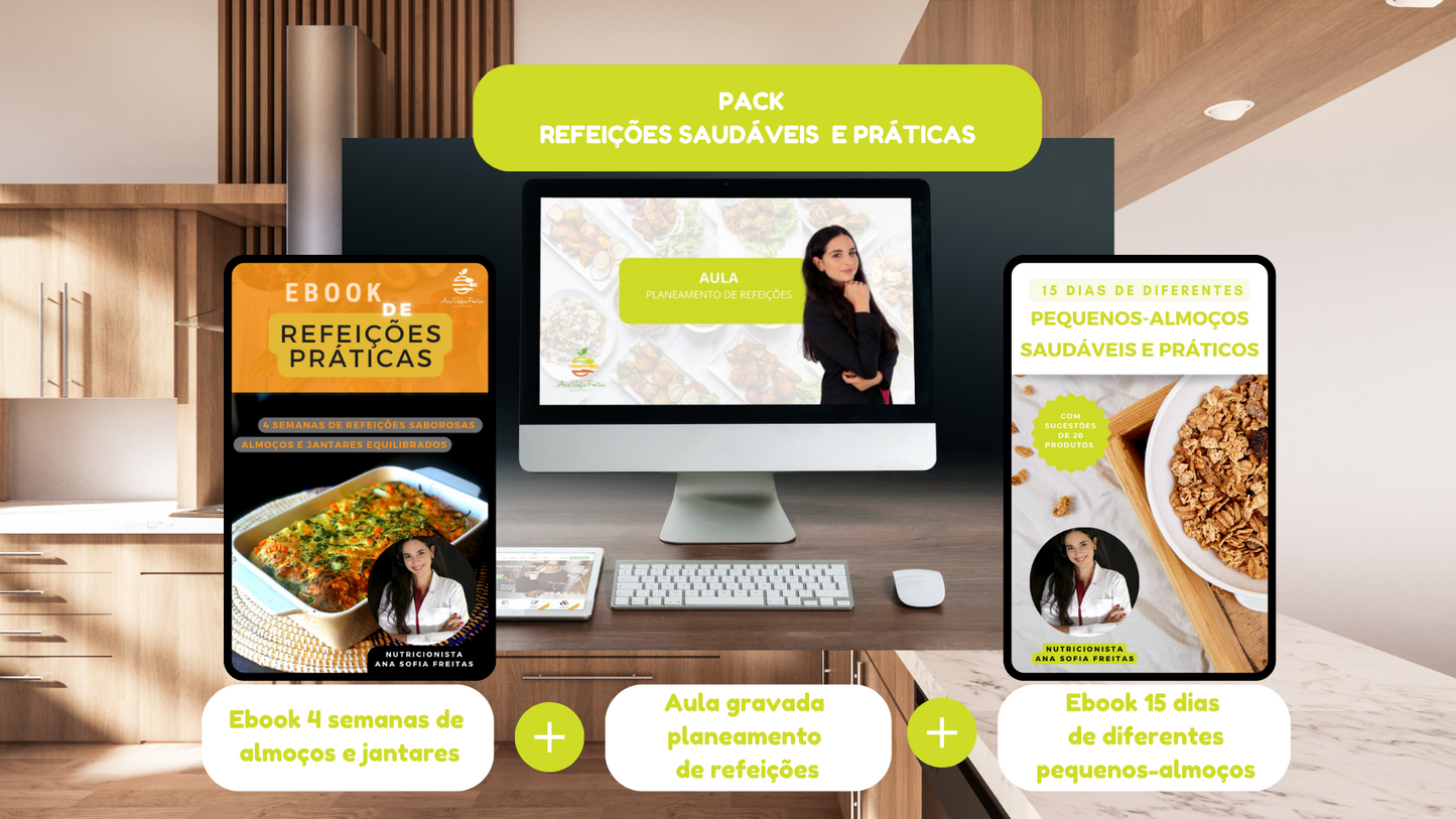 PACK REFEIÇÕES PRÁTICAS (2EBOOKS+1AULA)